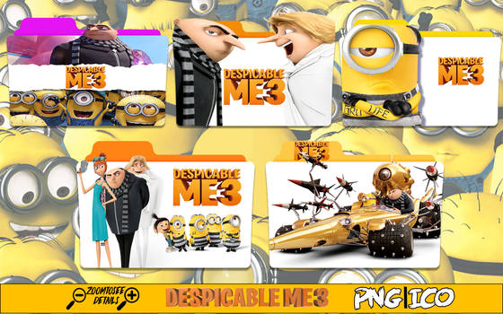 Despicable Me 3 Folder Icon Pack