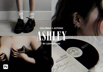 ASHLEY PSD COLORING + ACTION by loviestudio