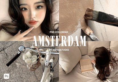 AMSTERDAM PSD COLORING by loviestudio