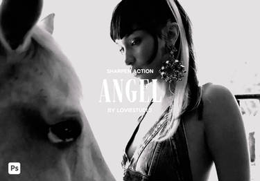 SHARPEN ACTION ANGEL by loviestudio