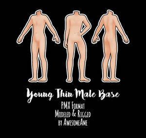 MMD | Young Thin Male Base | Download