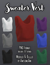 MMD | Sweater Vest | Download