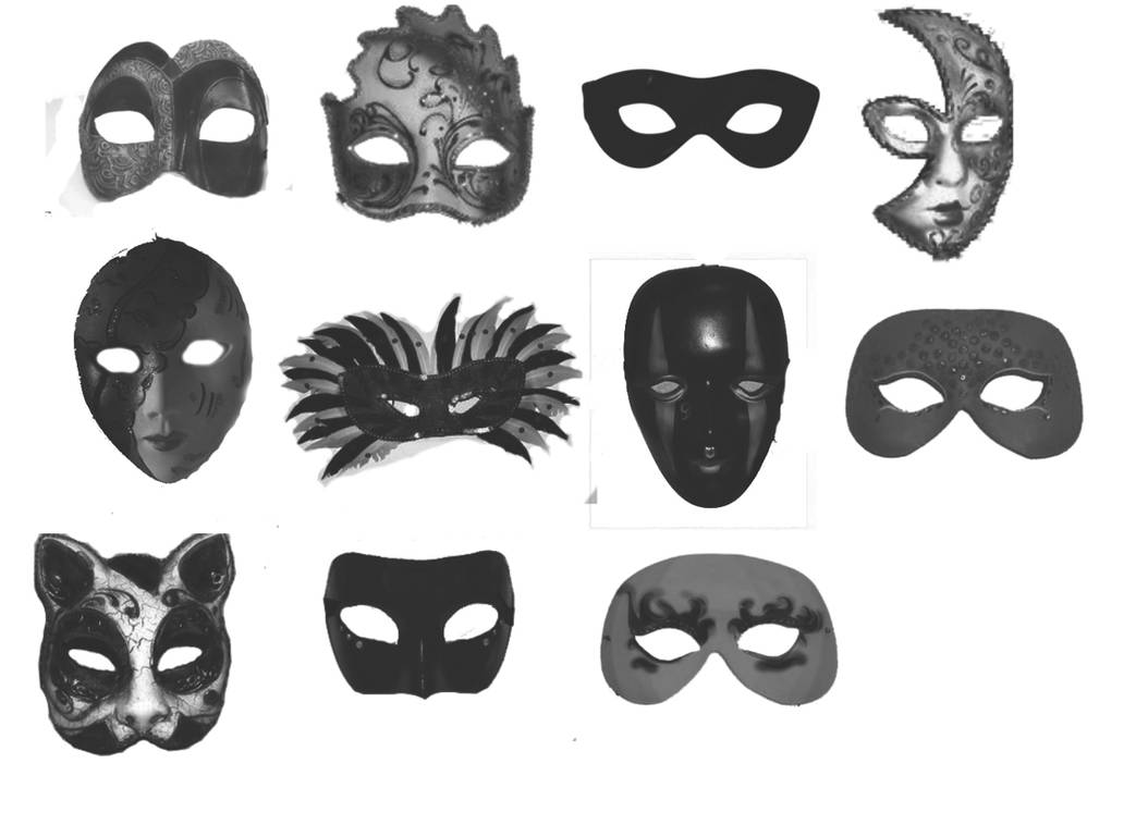 Mask Brushes Pack by BrokenFelineStock on DeviantArt
