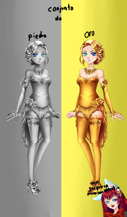 Cdm Pack Conjunto De Oro Y De Piedra by ReyEmicraftyt on DeviantArt