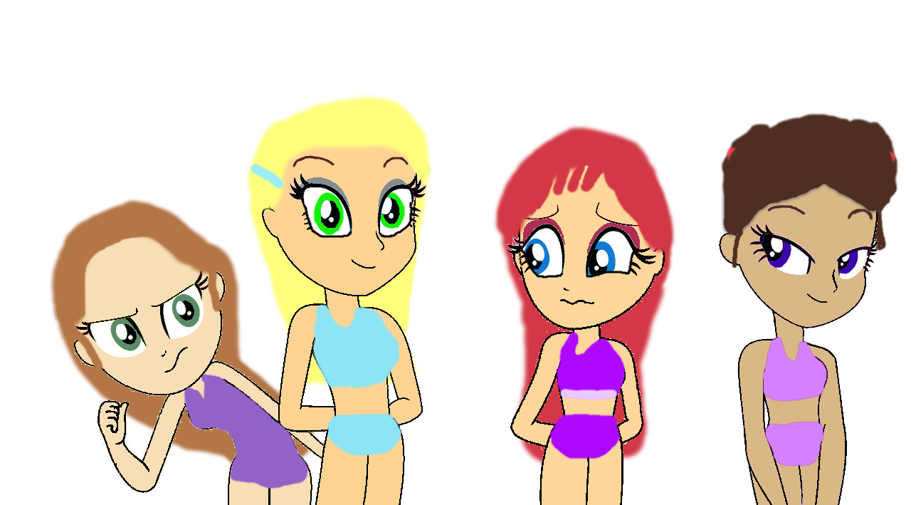 Braceface Girls Swimsuits (EG Style) 1 by IORArts on DeviantArt