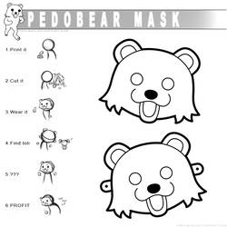 Pedobear Mask