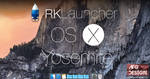 RKLauncher/Rocketdock OS X Yosemite Skin (Updated) by AFGdesign