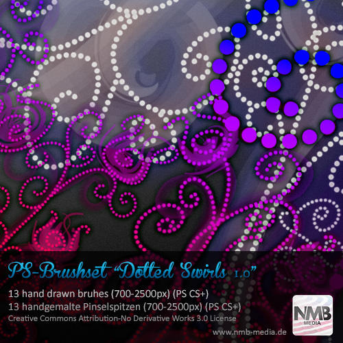 Dotted Swirls v1 by Hexe78 on DeviantArt