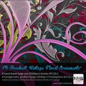 Vintage Floral Ornaments v.1