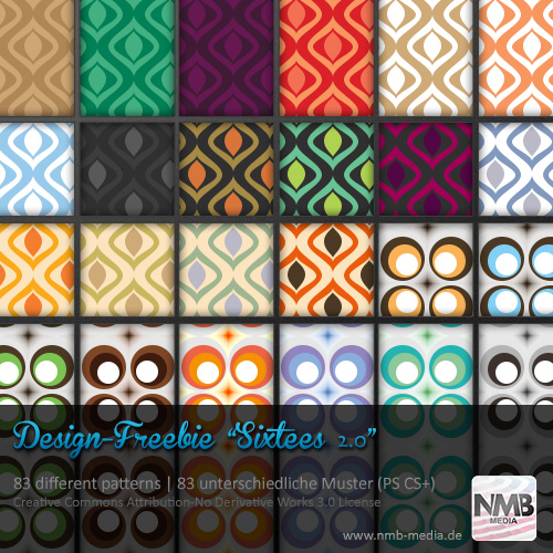 83 Pattern Styles - 1960's Wallpaper Design