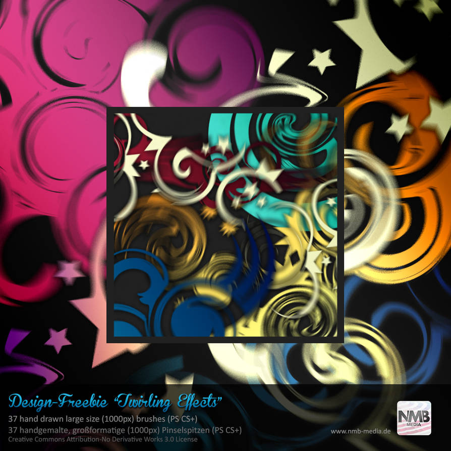 37 twirling brushes /w motion effect (PS CS+) by Hexe78 on DeviantArt