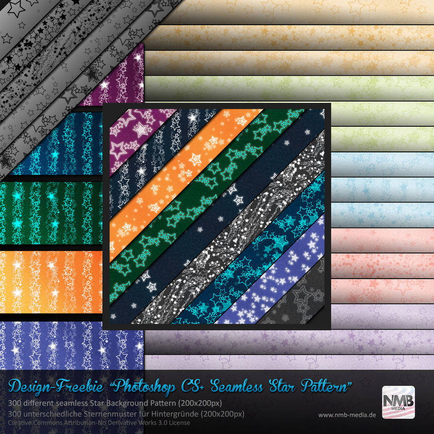 300 PS CS+ Seamless Star Pattern by Hexe78 on DeviantArt
