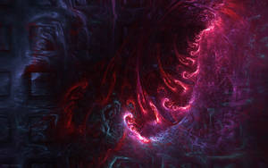 Fractal Wallpaper Stock Rupture (incl. Stock PNG)