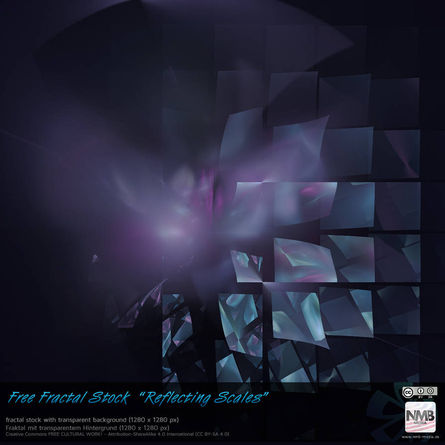 Free Fractal Stock Reflecting Scales (PNG) by Hexe78