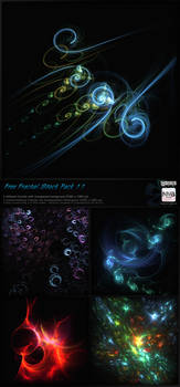 Fractal Stock Pack 11 (transparent PNG)