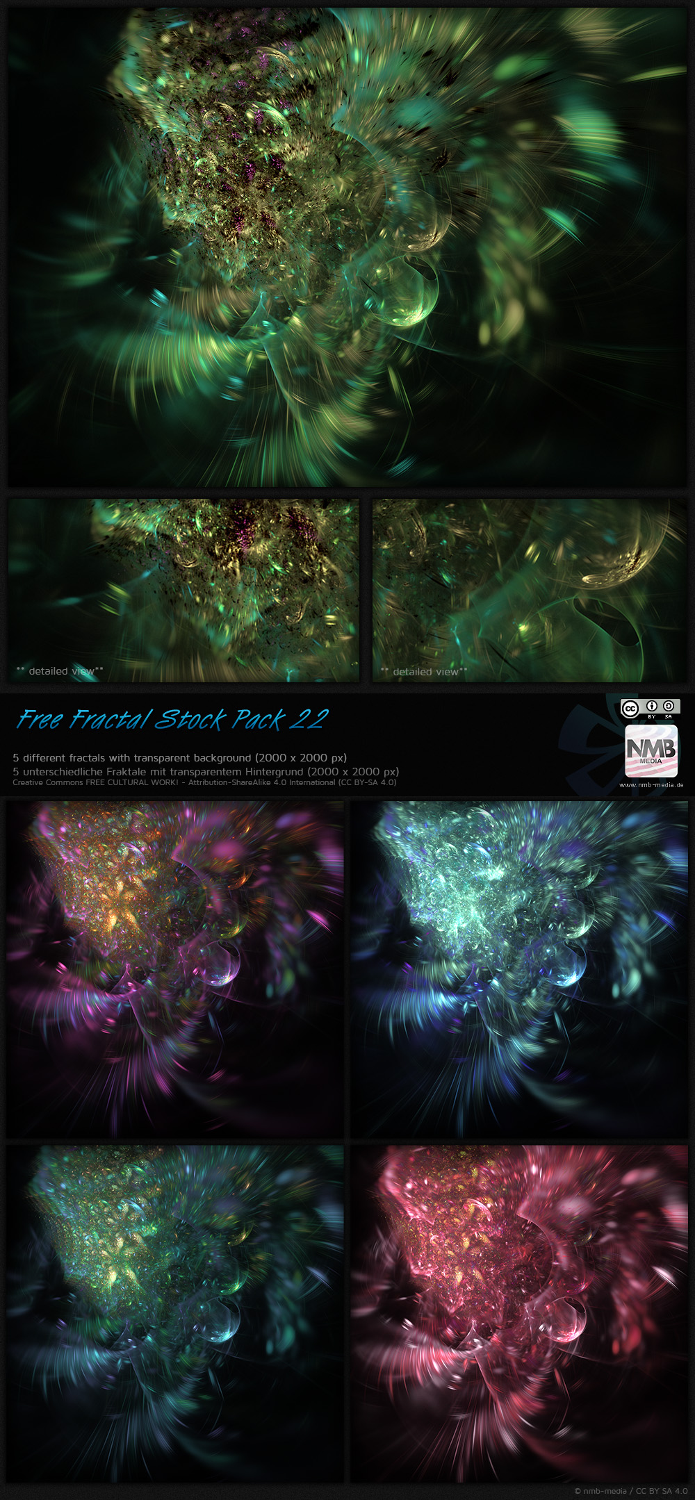 Fractal Stock Pack 22 (transparent PNG) by Hexe78 on DeviantArt