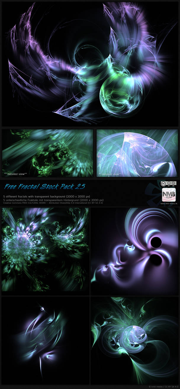 Fractal Stock Pack 25