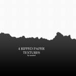 4 ripped paper textures