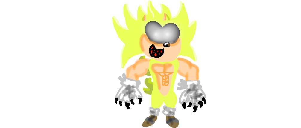 p/super sonic exe - Desenho de link_the_dark - Gartic