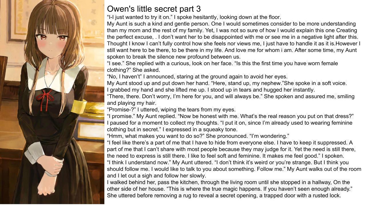 Owen's little secret part 3 by Nobodytoblame29 on DeviantArt