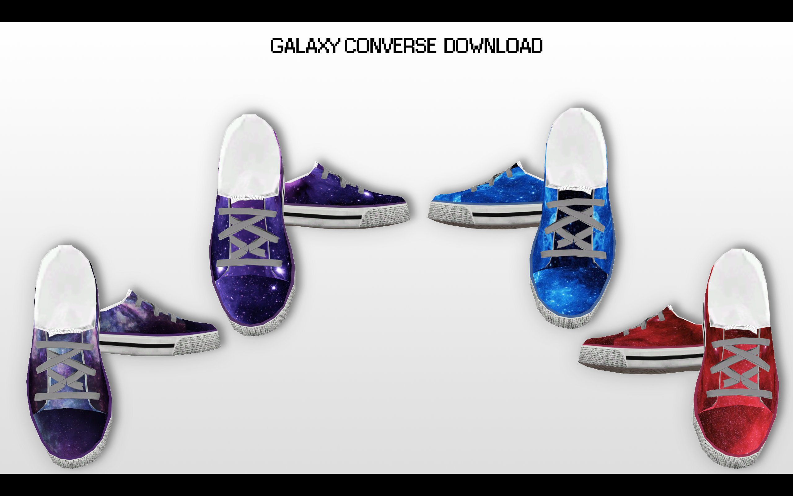 MMD Galaxy converse DL