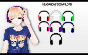 MMD Headphones DL