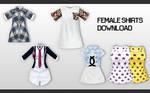 MMD Female Shirts DL