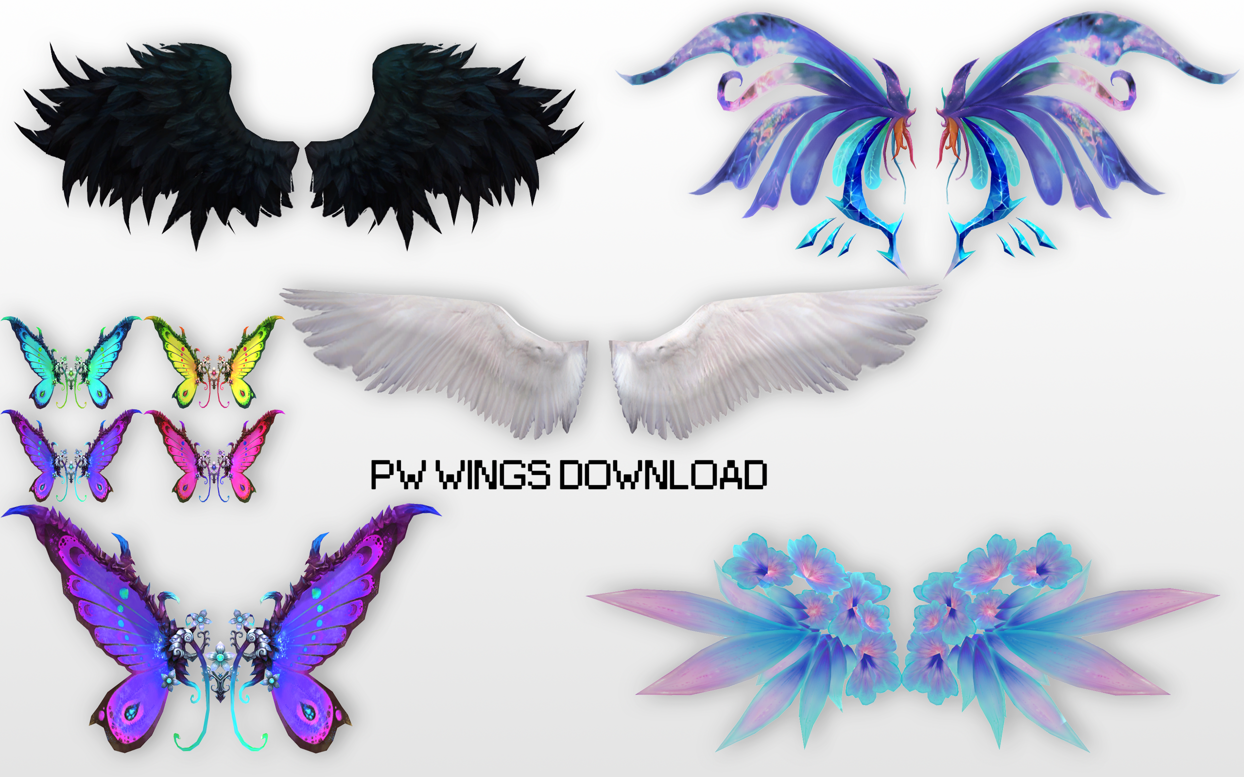 MMD PW Wings DL