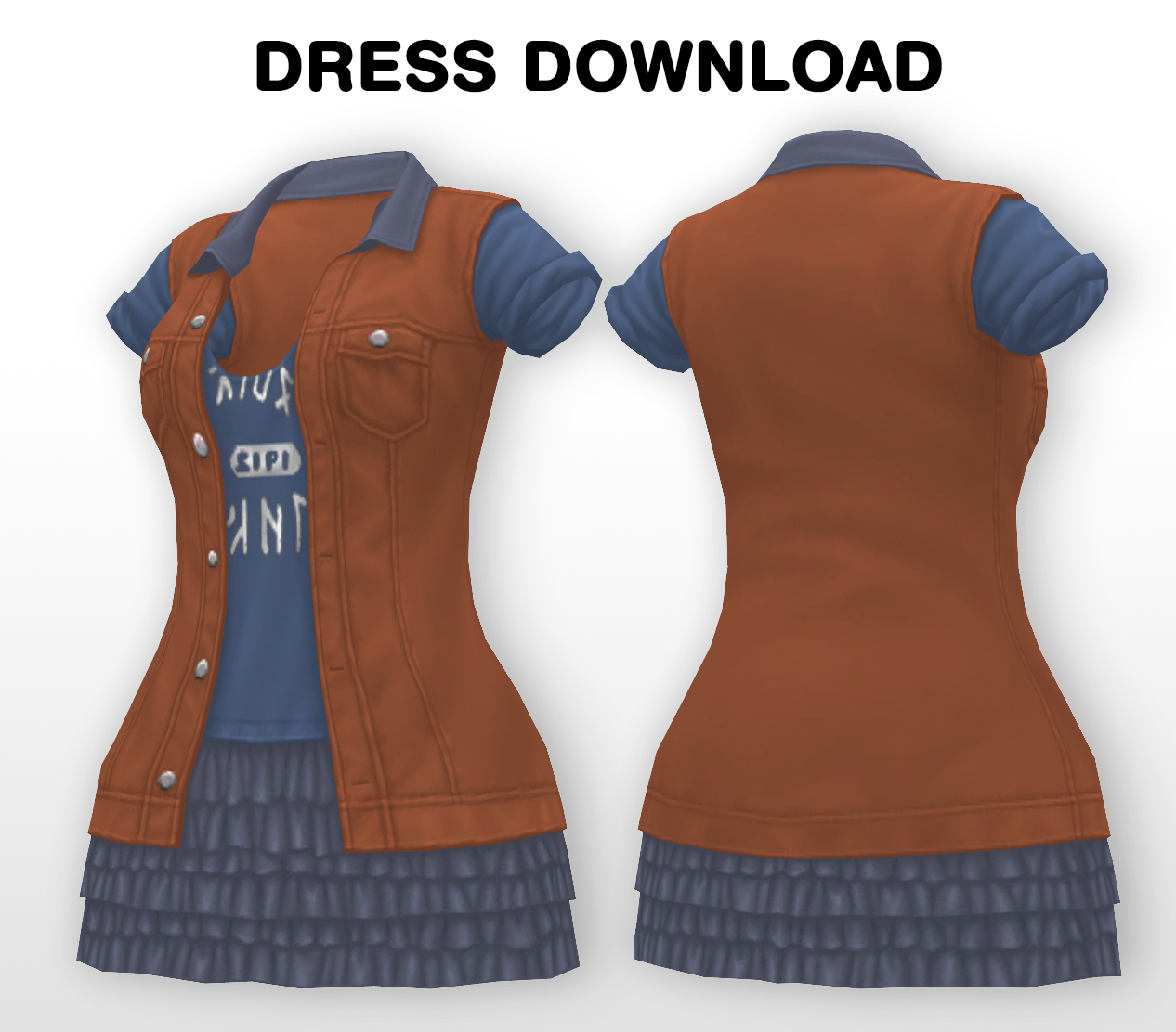 MMD Dress DL by UnluckyCandyFox on DeviantArt