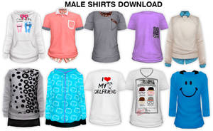 MMD Male Shirts DL