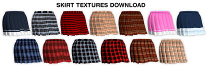 MMD AA2 Skirt textures DL