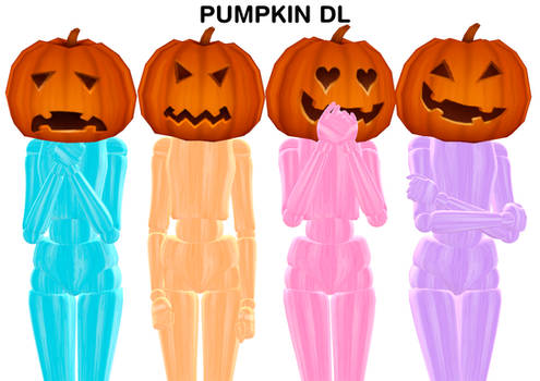 [MMD] Pumpkin DL