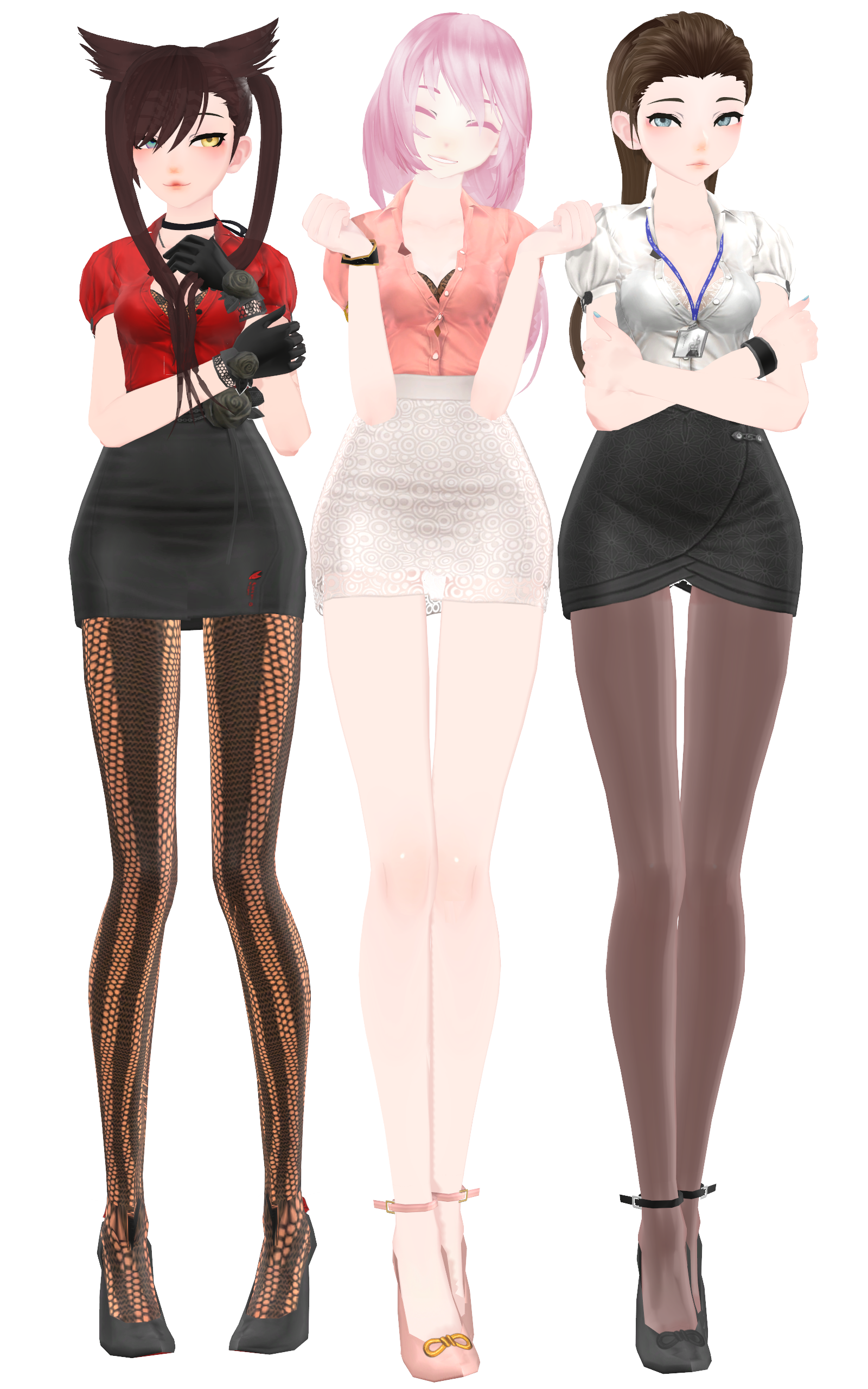 MMD] Office outfit DL by UnluckyCandyFox on DeviantArt