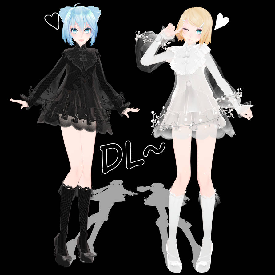 MMD DL] Winter Flower Miku and Rin (+base outfit) by UnluckyCandyFox on  DeviantArt