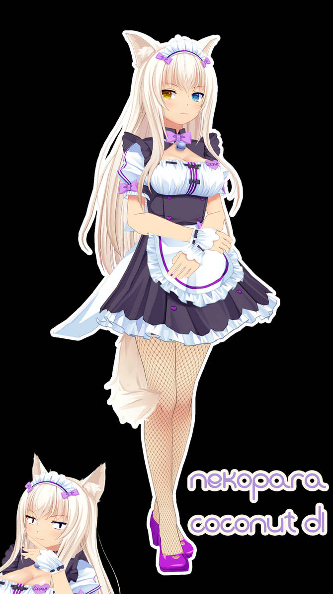 Get Wallpaper Mmd Model Dl Nekopara Coconut By Unluckycandyfox On Deviantart Free
