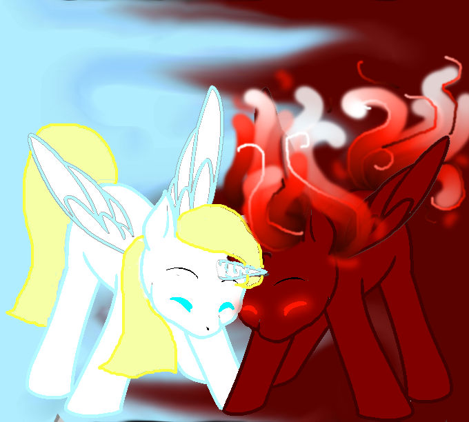 Heaven and Hell by Phoenix-Wing-Art on DeviantArt