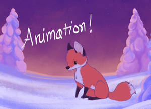 Little Fox - short animation, de Linzu