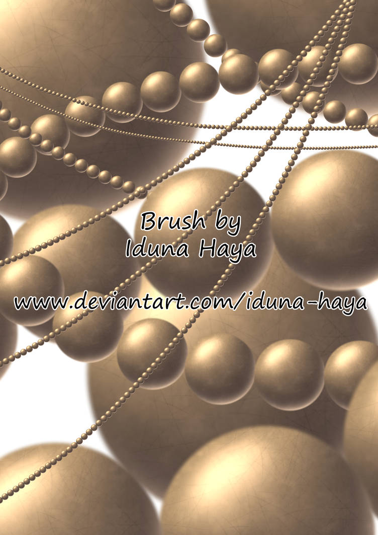 Bead Brush 1 (free) by IdunaHaya on DeviantArt