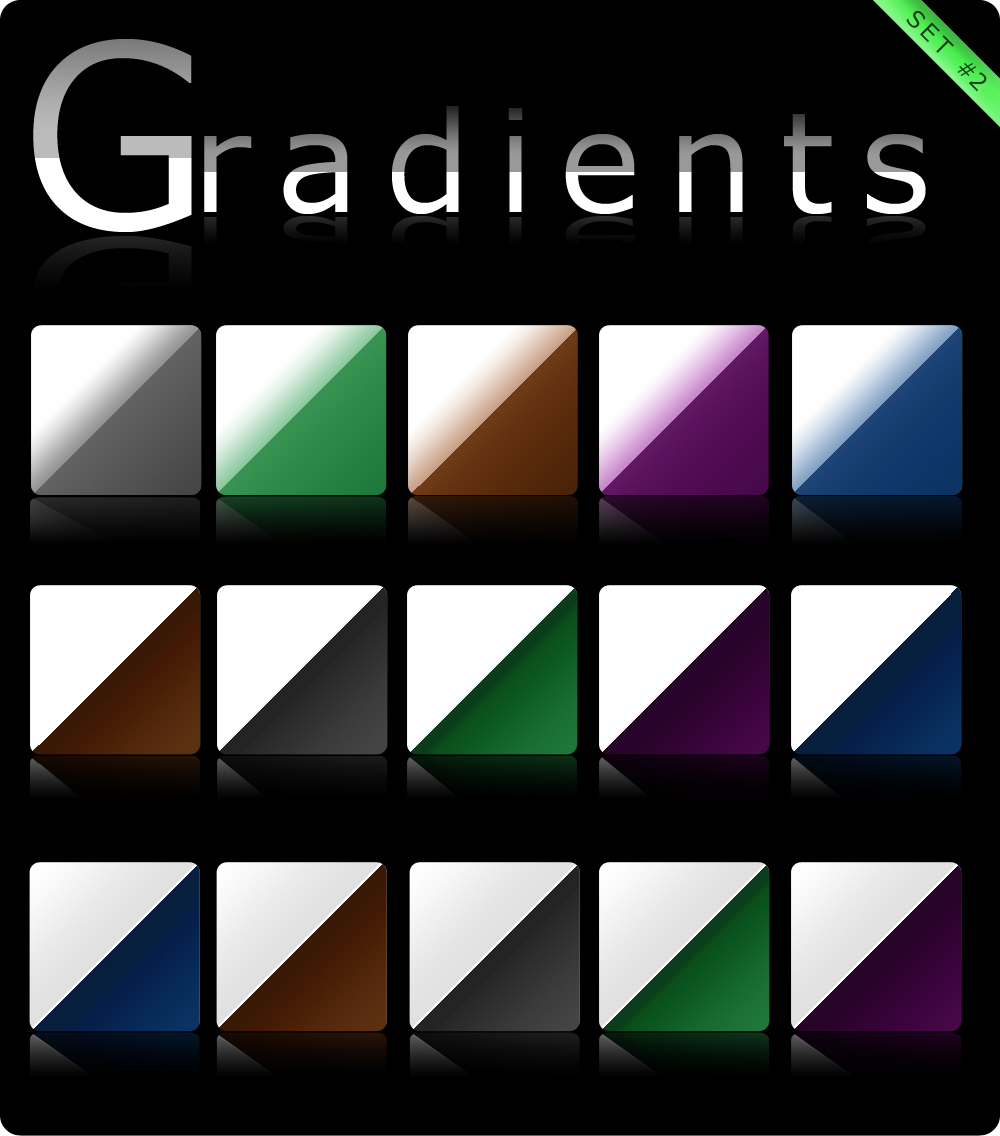 Gradients set 2 by Roamn on DeviantArt