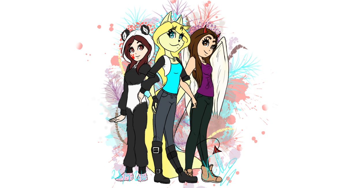 The Gang by DrawingNella on DeviantArt