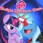 My Little Pony - Twilight Sparkle vs Trixie by mdvgames