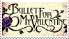 Bullet For My Valentine Stamp