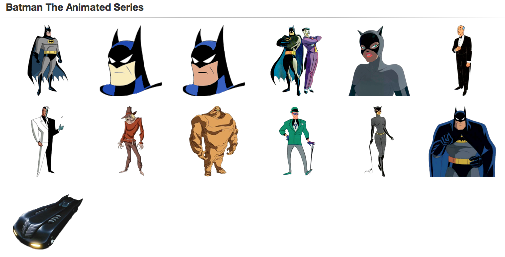 Batman Animated Series Icons By FistfulOfYoshi On DeviantArt.
