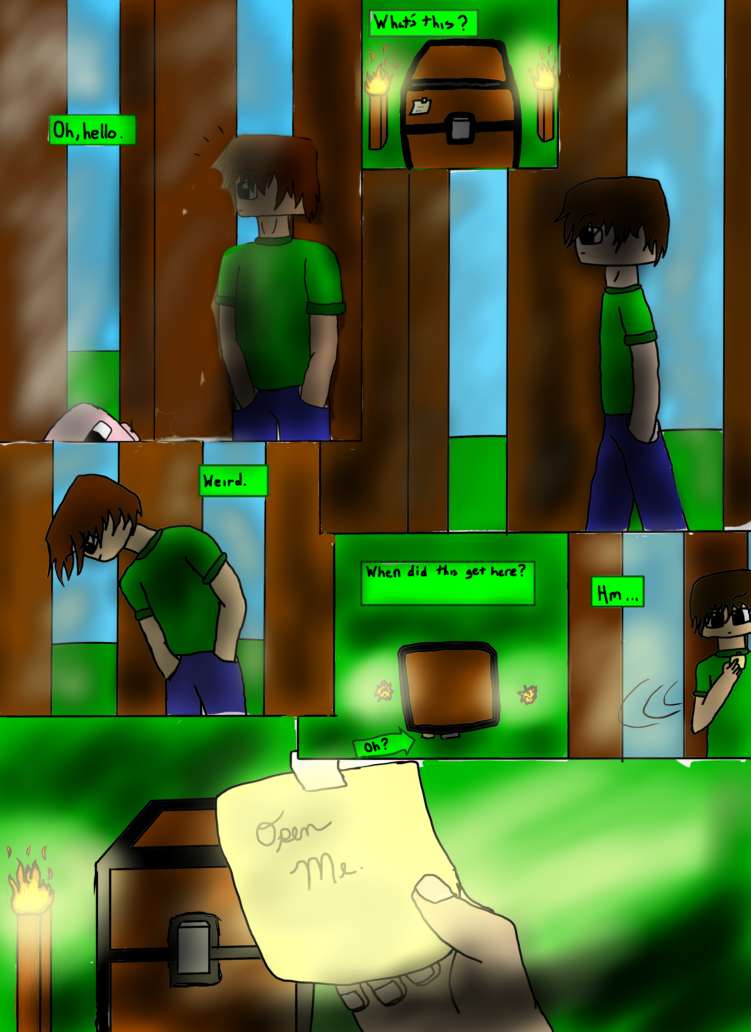 Minecraft Comic Edition: Page 2