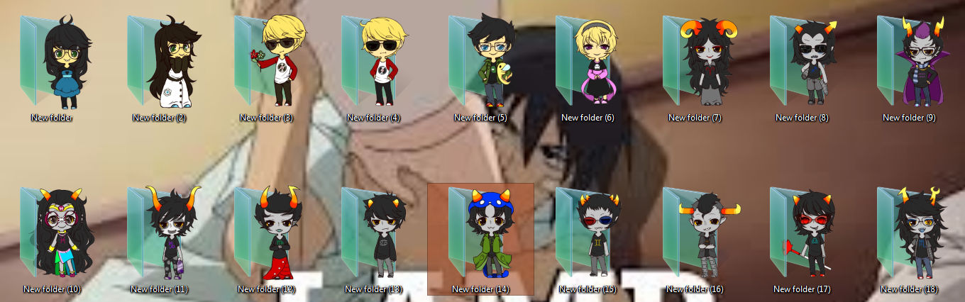 Homestuck Folder Icons by Ginokami6 on DeviantArt