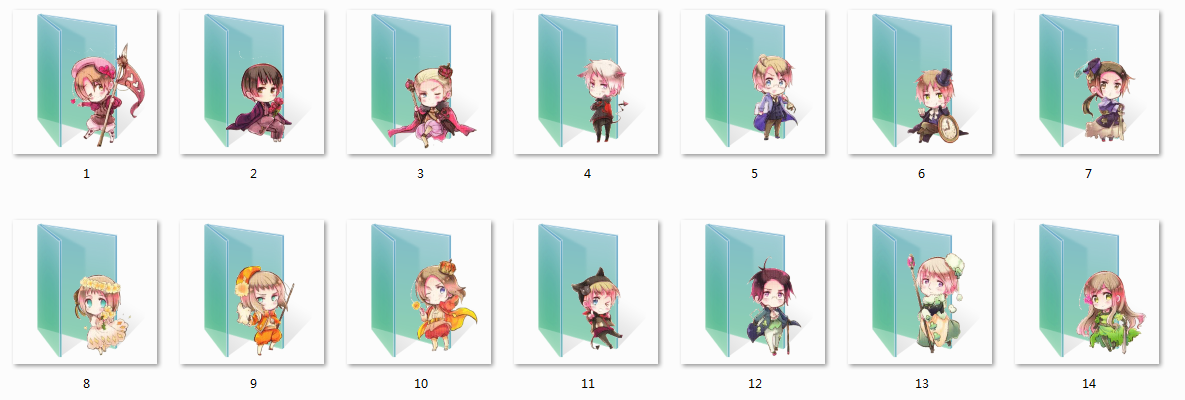 Cardverse Hetalia Folder Icons