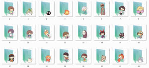 Ghibli Folder Icons