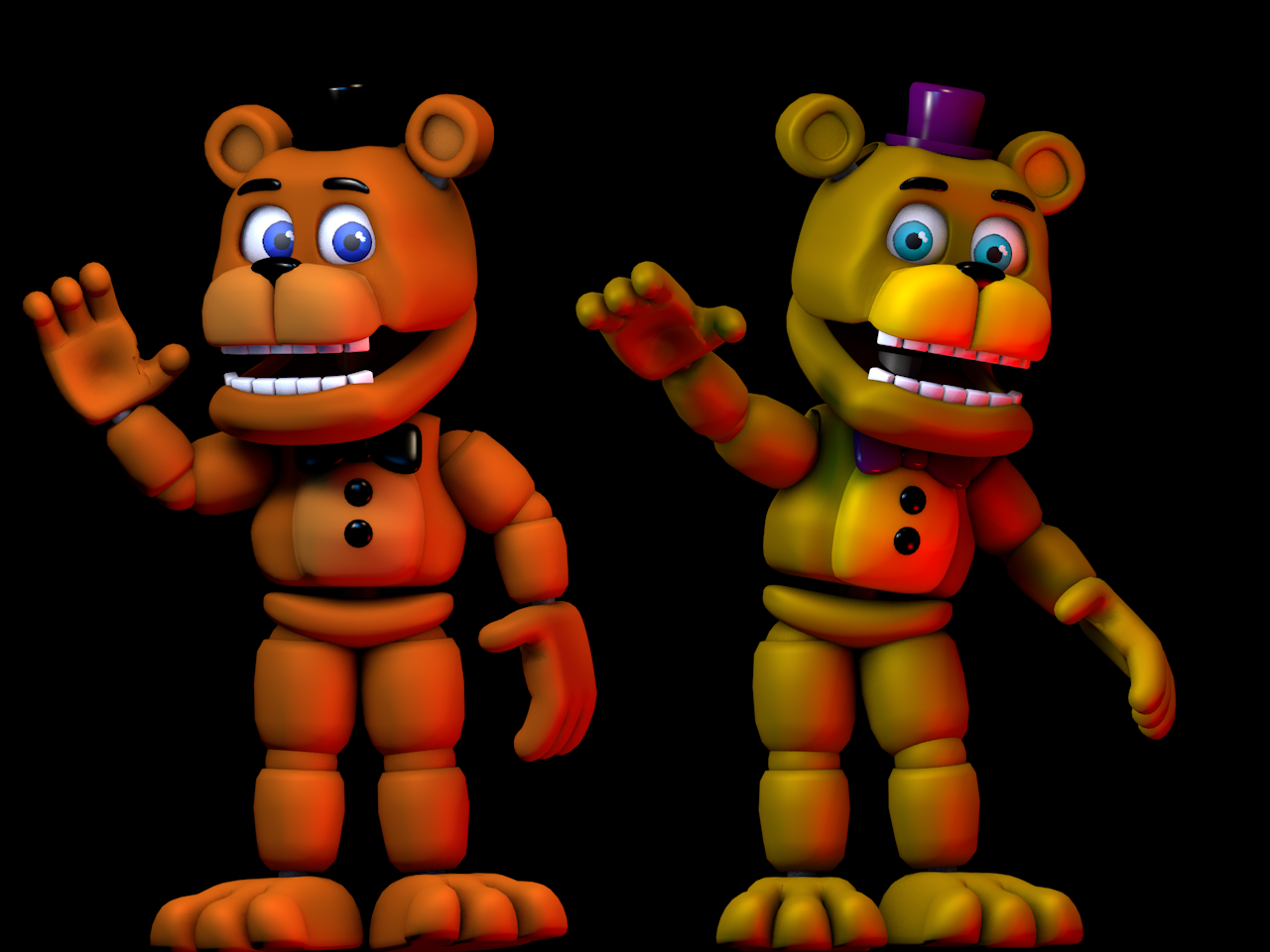Aventura Freddy y Fredbear Descargar by LancetheModeller on DeviantArt