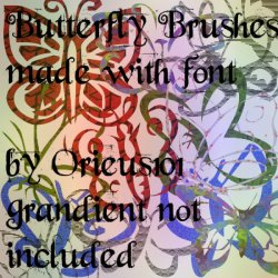Butterfly Brushes for GIMP by Orieus101 on DeviantArt