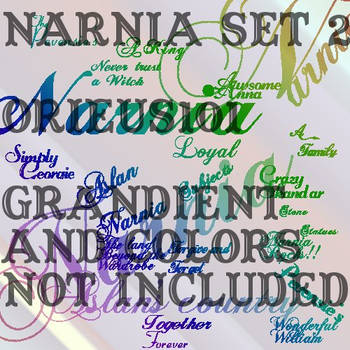 Narnian Set 2